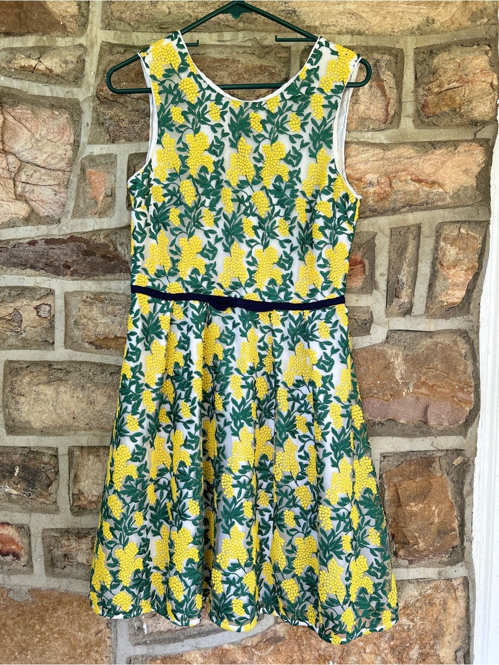 Draper James floral embroidered dress